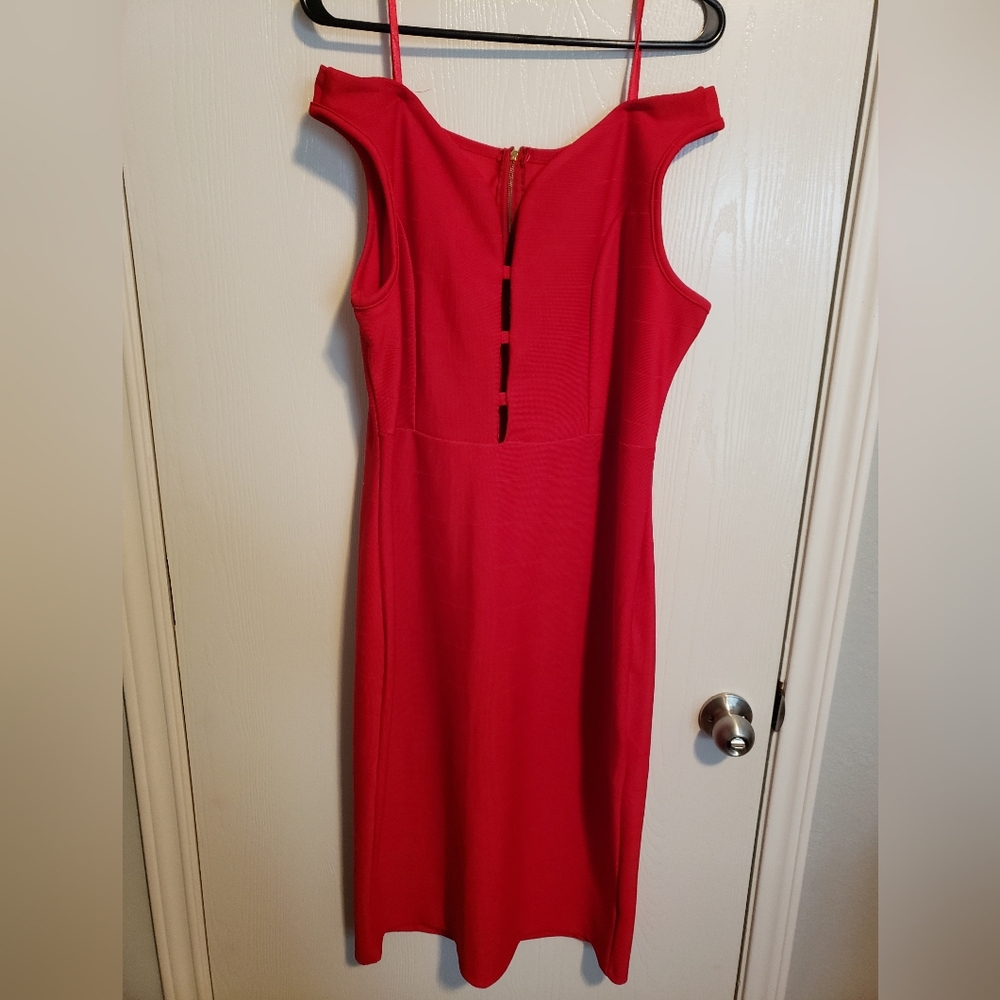 Love J 2X Red Dress
